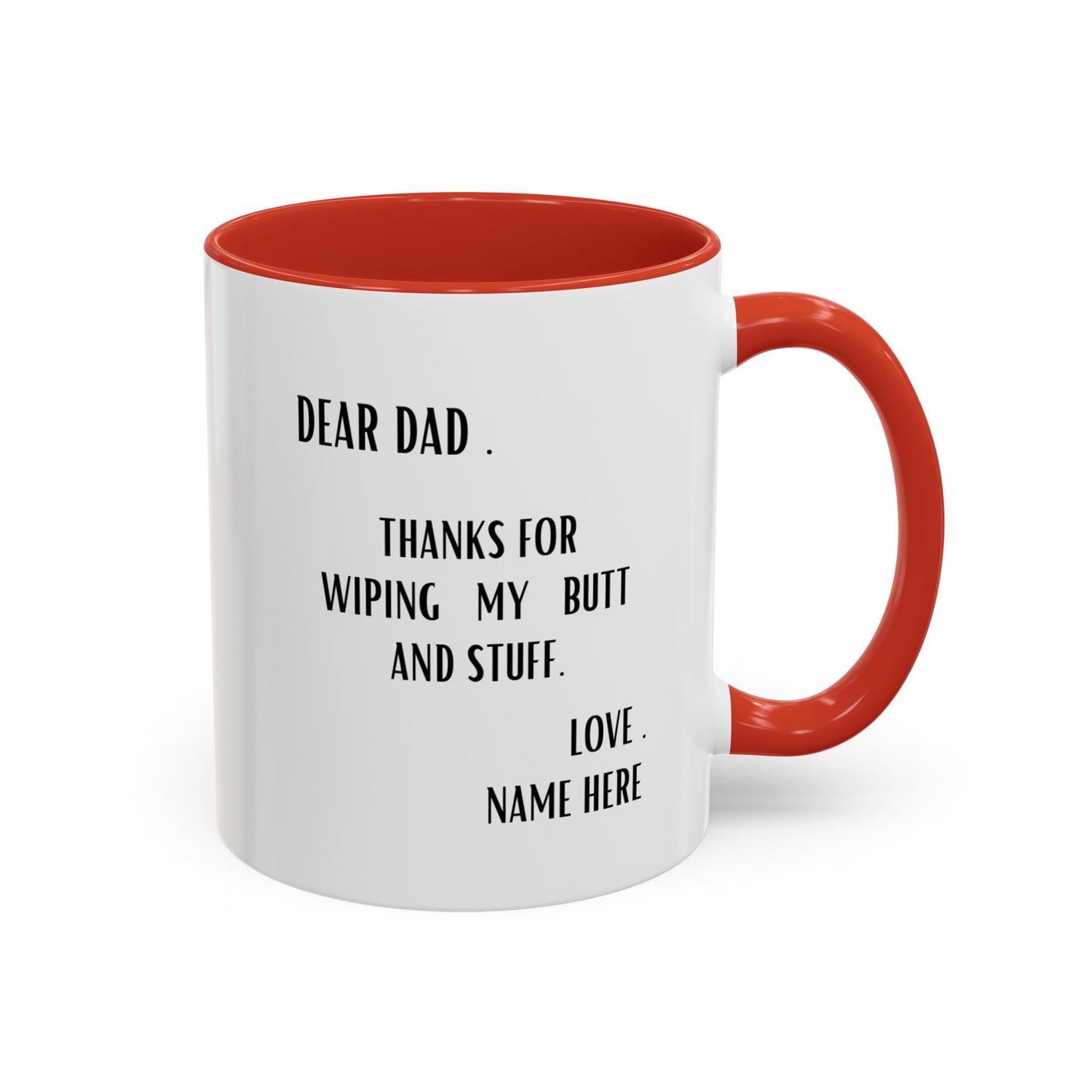 "Personalized 11oz & 15oz Dad Mugs: Custom Father's Day Gifts from Daughter, Son, Kids, Wife, Baby Girl | Gag Gift Ideas"