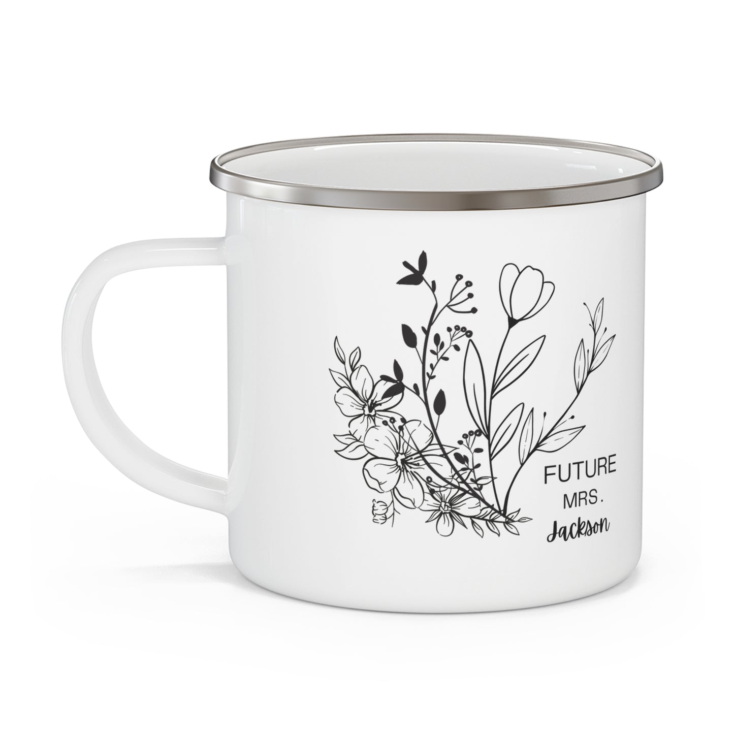 "Personalized Future Mrs Mug - 12 oz Sizes | Bride-to-Be Gift, Engagement, Bridal Shower Gift"