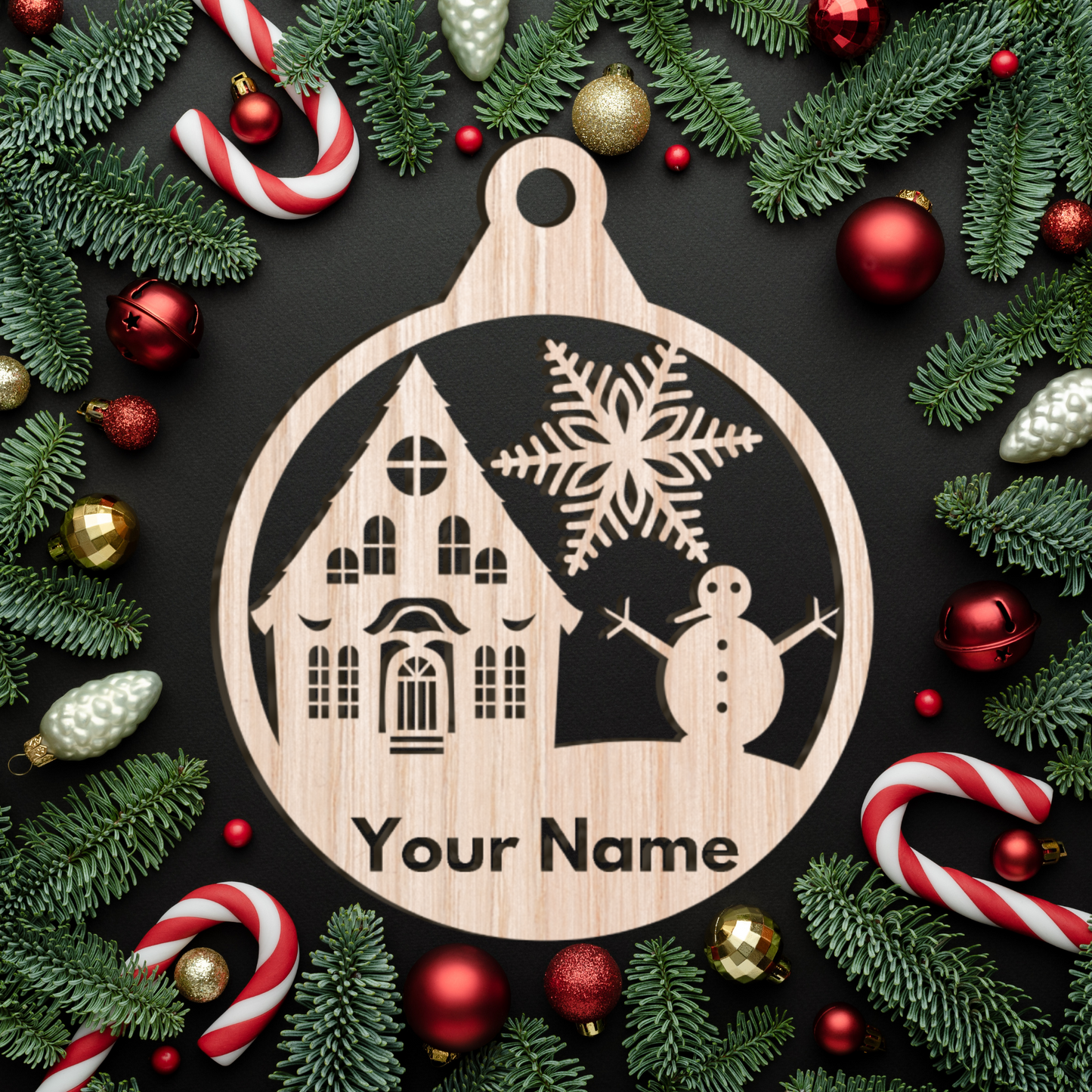 🎁   7 Design Custom Wood Ornaments for Special Occasions 🌟