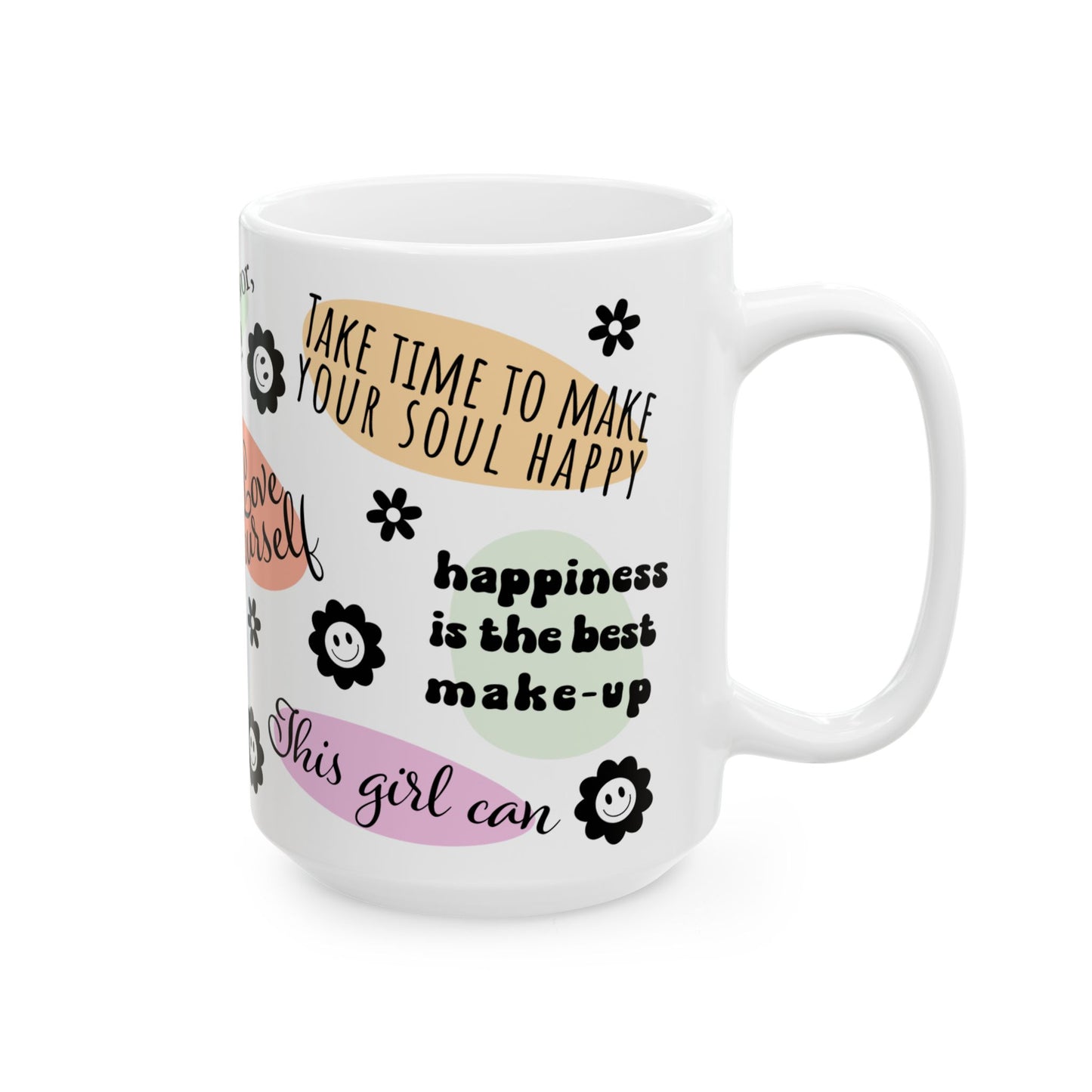 Mental Health Ceramic Mug, (11oz, 15oz)