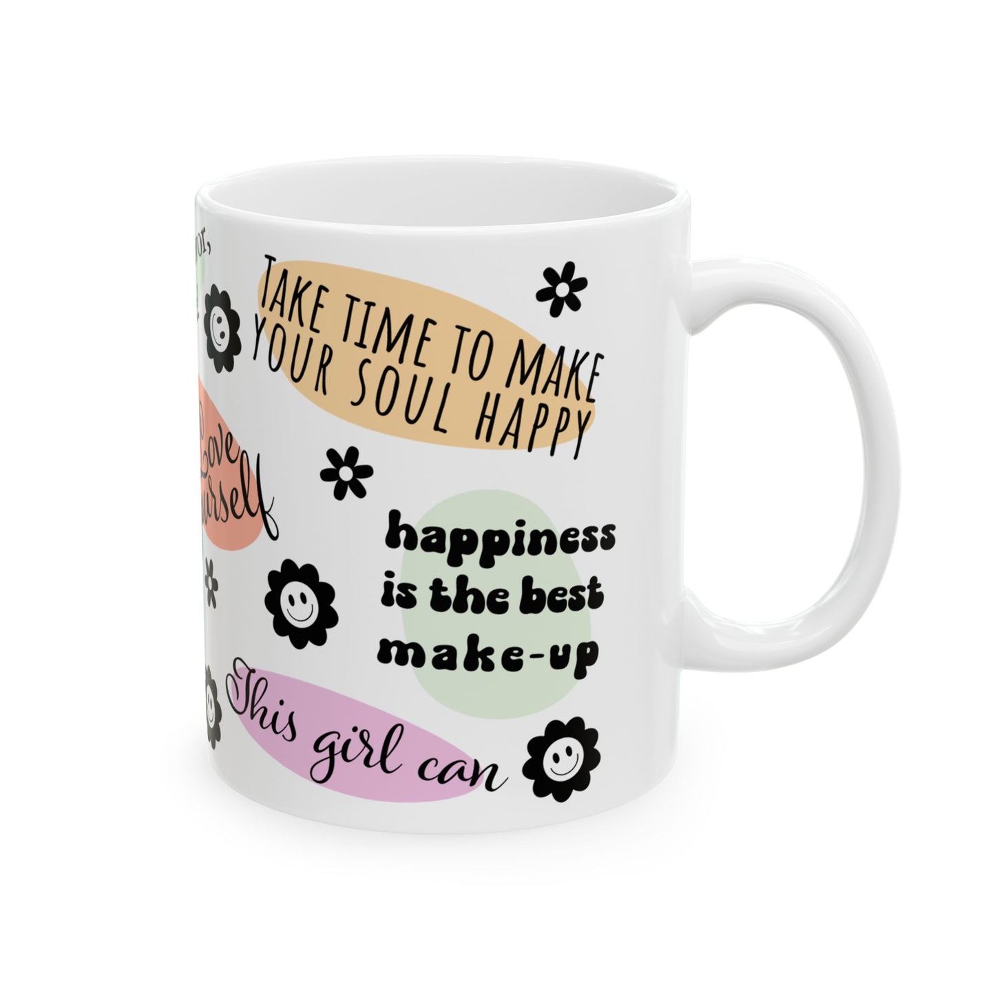 Mental Health Ceramic Mug, (11oz, 15oz)