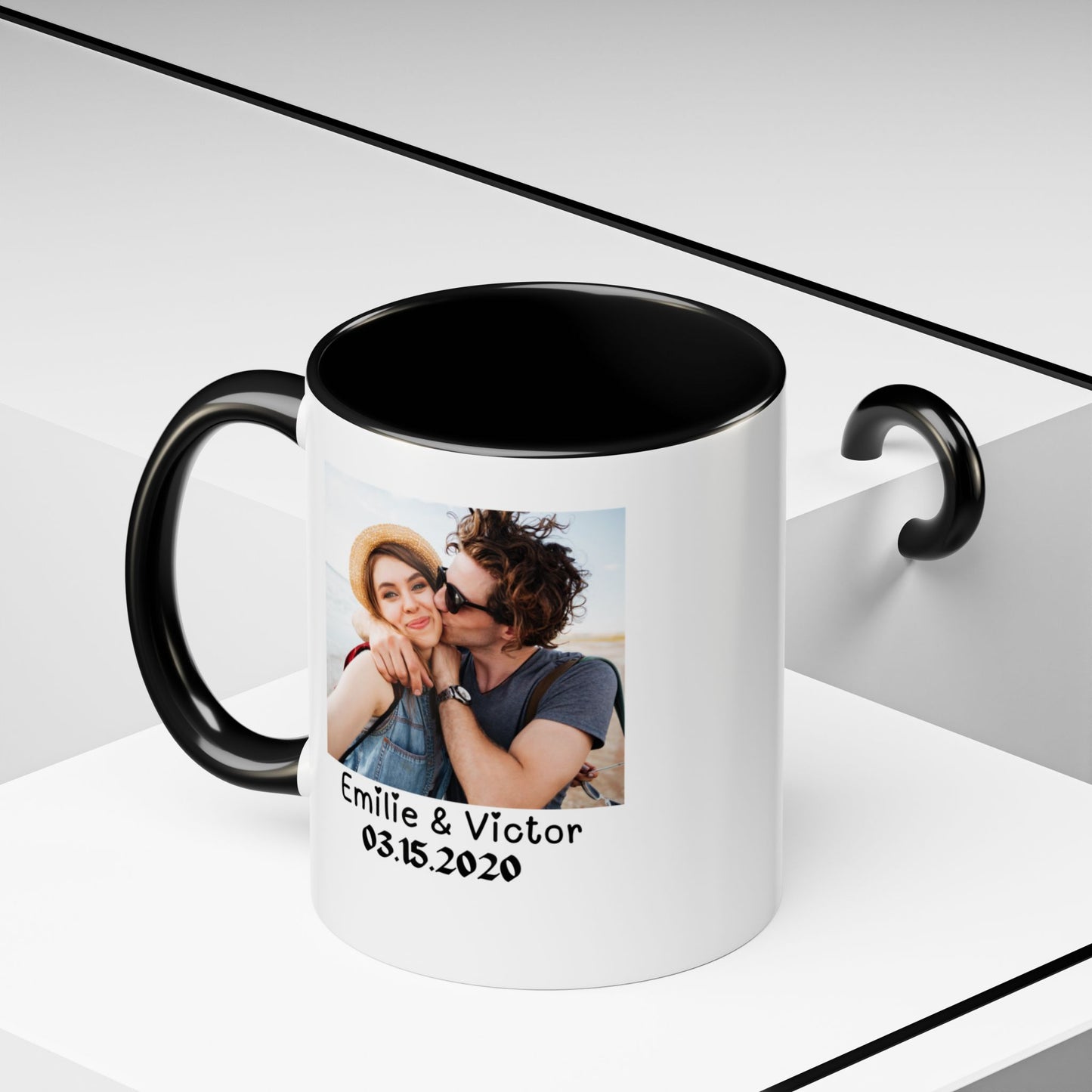 Custom Photo Coffee Mug - Personalized 11oz & 15oz Mugs for Anniversaries, Gifts, and More | Add Your Photo & Text