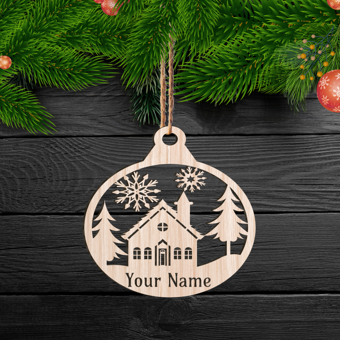 🎁   7 Design Custom Wood Ornaments for Special Occasions 🌟