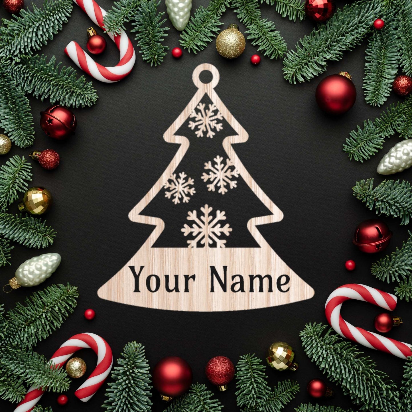 5 design Become even more beautiful with our custom wood ornaments