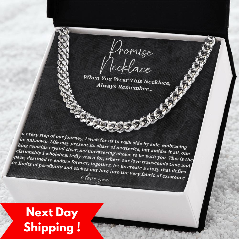 Promise Necklace for Him: Thoughtful Boyfriend Gift Ideas