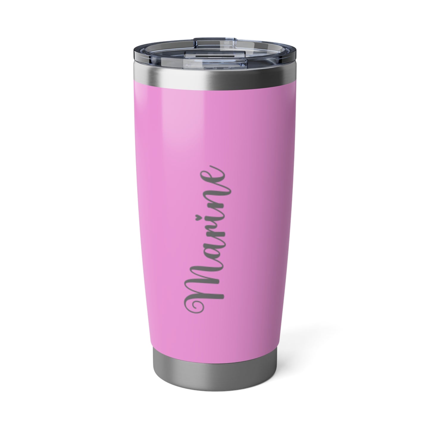 Custom 20 oz Tumbler | Personalized Laser Engraved Travel Mug | Stainless Steel Insulated Water Cup for Bridesmaids