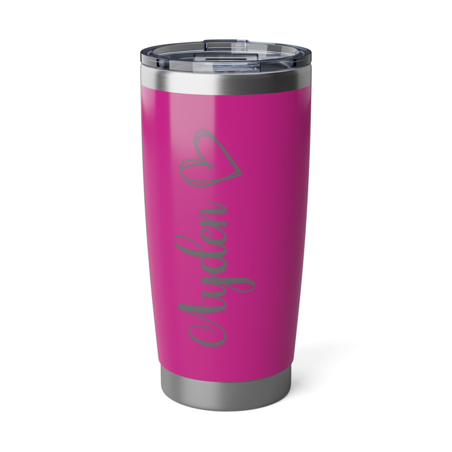 Custom 20 oz Tumbler | Personalized Laser Engraved Travel Mug | Stainless Steel Insulated Water Cup for Bridesmaids