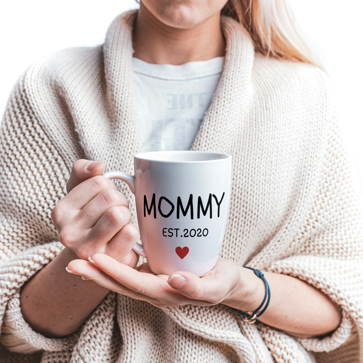 12oz Mommy Daddy Parents Mug Gift Box Set - Perfect Baby Shower Gift Idea for Parents-to-Be - Pregnancy Announcement Mug Set