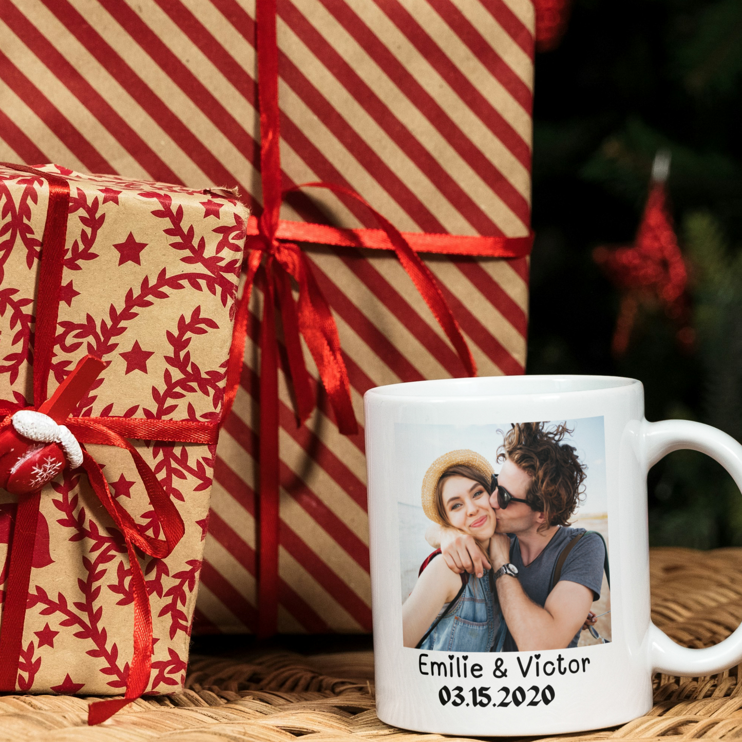 Custom Photo Coffee Mug - Personalized 11oz & 15oz Mugs for Anniversaries, Gifts, and More | Add Your Photo & Text