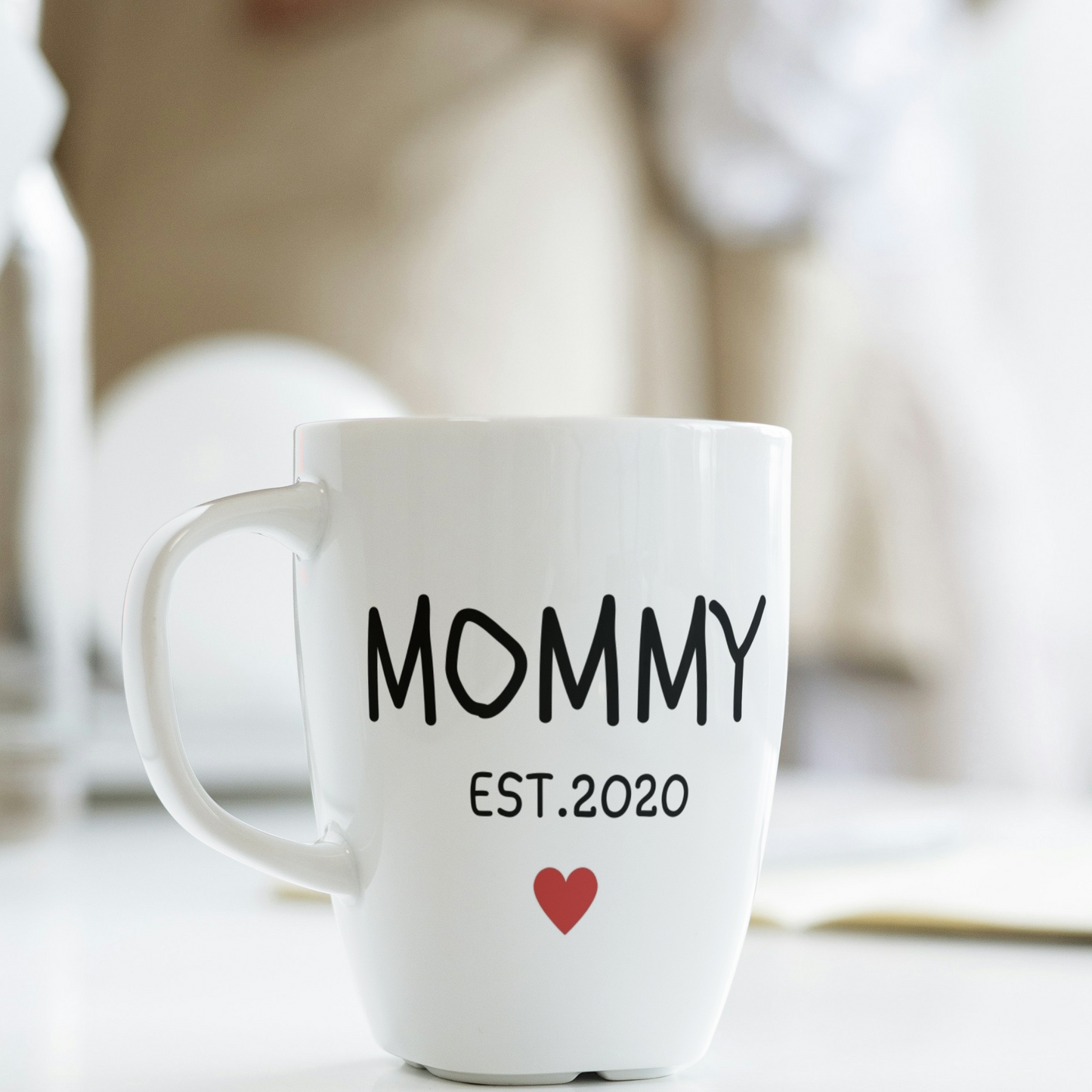 12oz Mommy Daddy Parents Mug Gift Box Set - Perfect Baby Shower Gift Idea for Parents-to-Be - Pregnancy Announcement Mug Set