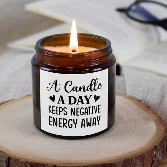 A Candle a Day: Banish Negative Energy with Soothing Light