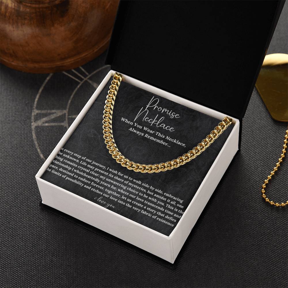 Promise Necklace for Him: Thoughtful Boyfriend Gift Ideas