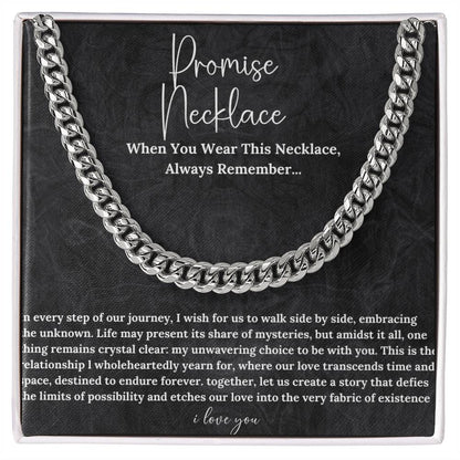 Promise Necklace for Him: Thoughtful Boyfriend Gift Ideas