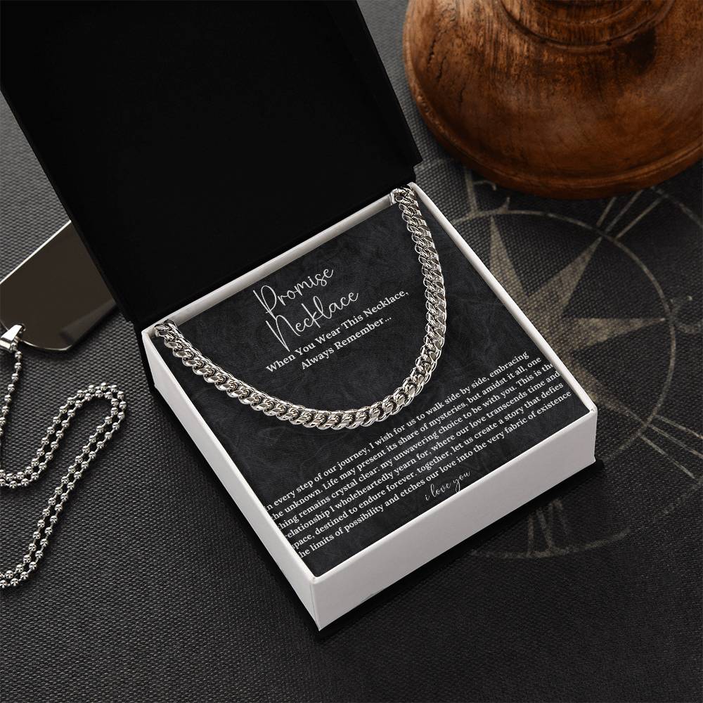 Promise Necklace for Him: Thoughtful Boyfriend Gift Ideas