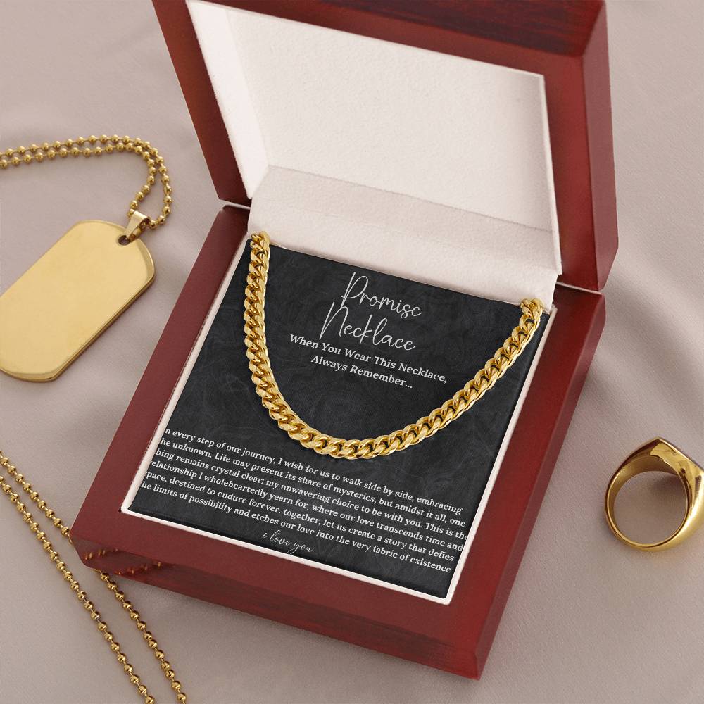 Promise Necklace for Him: Thoughtful Boyfriend Gift Ideas