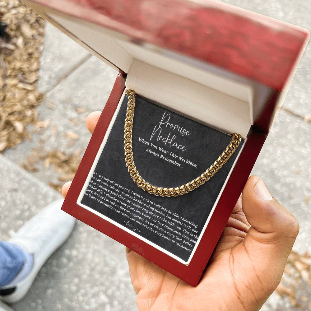 Promise Necklace for Him: Thoughtful Boyfriend Gift Ideas