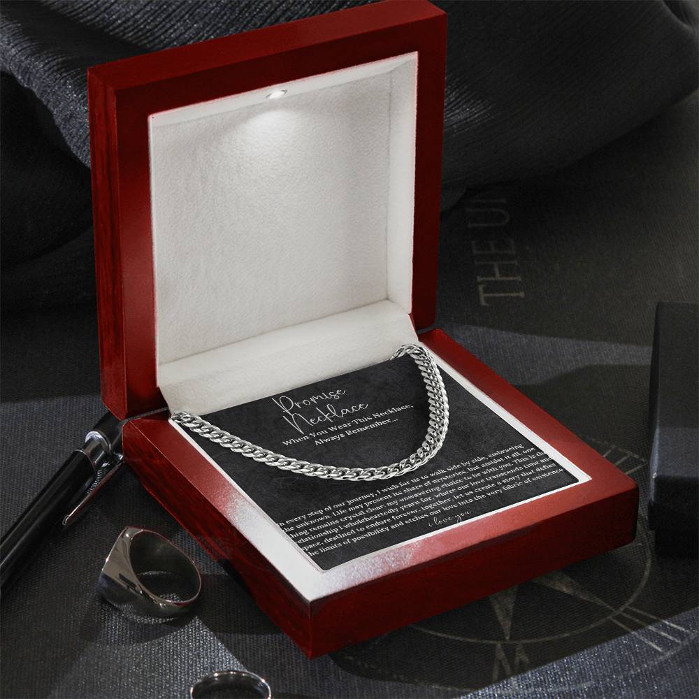 Promise Necklace for Him: Thoughtful Boyfriend Gift Ideas