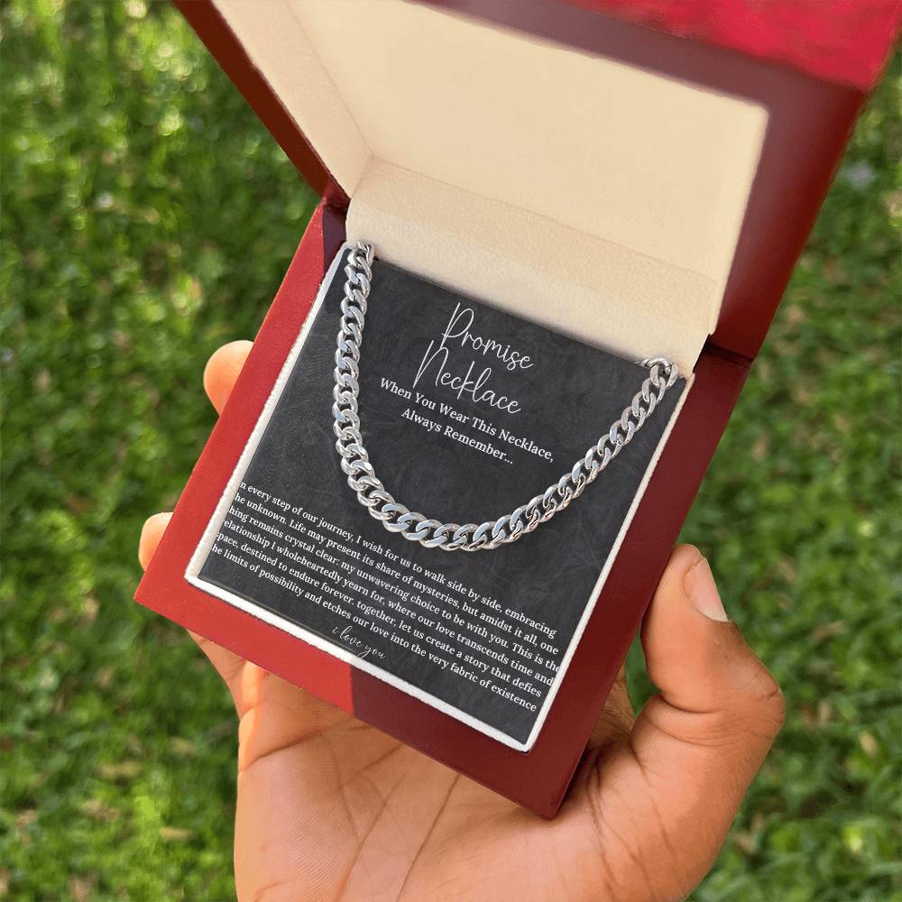 Promise Necklace for Him: Thoughtful Boyfriend Gift Ideas