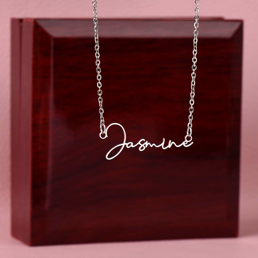 "To My Wife Necklace with Message Card: Sentimental Anniversary & Birthday Gift from Husband"