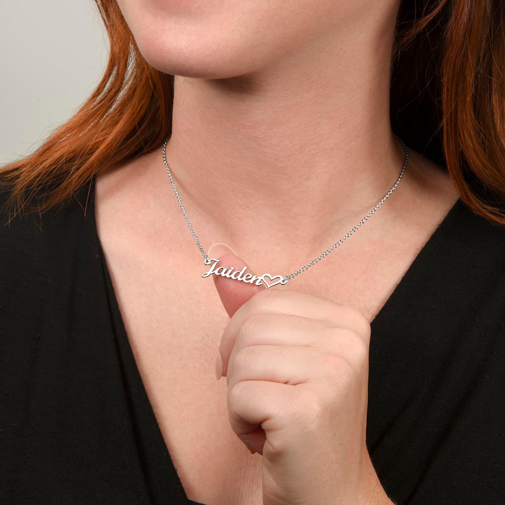 "Sentimental Necklace for Wife with Message Card - Perfect Anniversary or Birthday Gift from Husband"