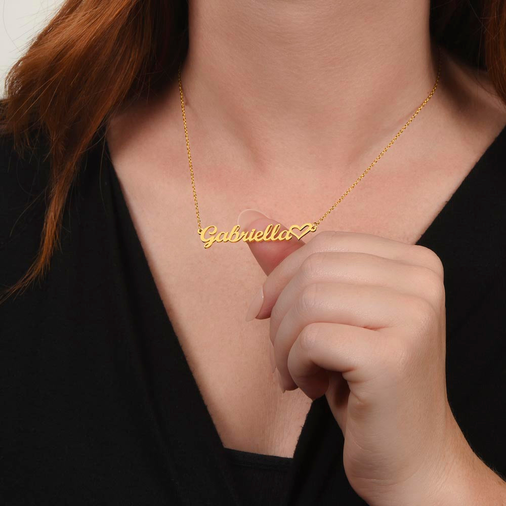 "Sentimental Necklace for Wife with Message Card - Perfect Anniversary or Birthday Gift from Husband"