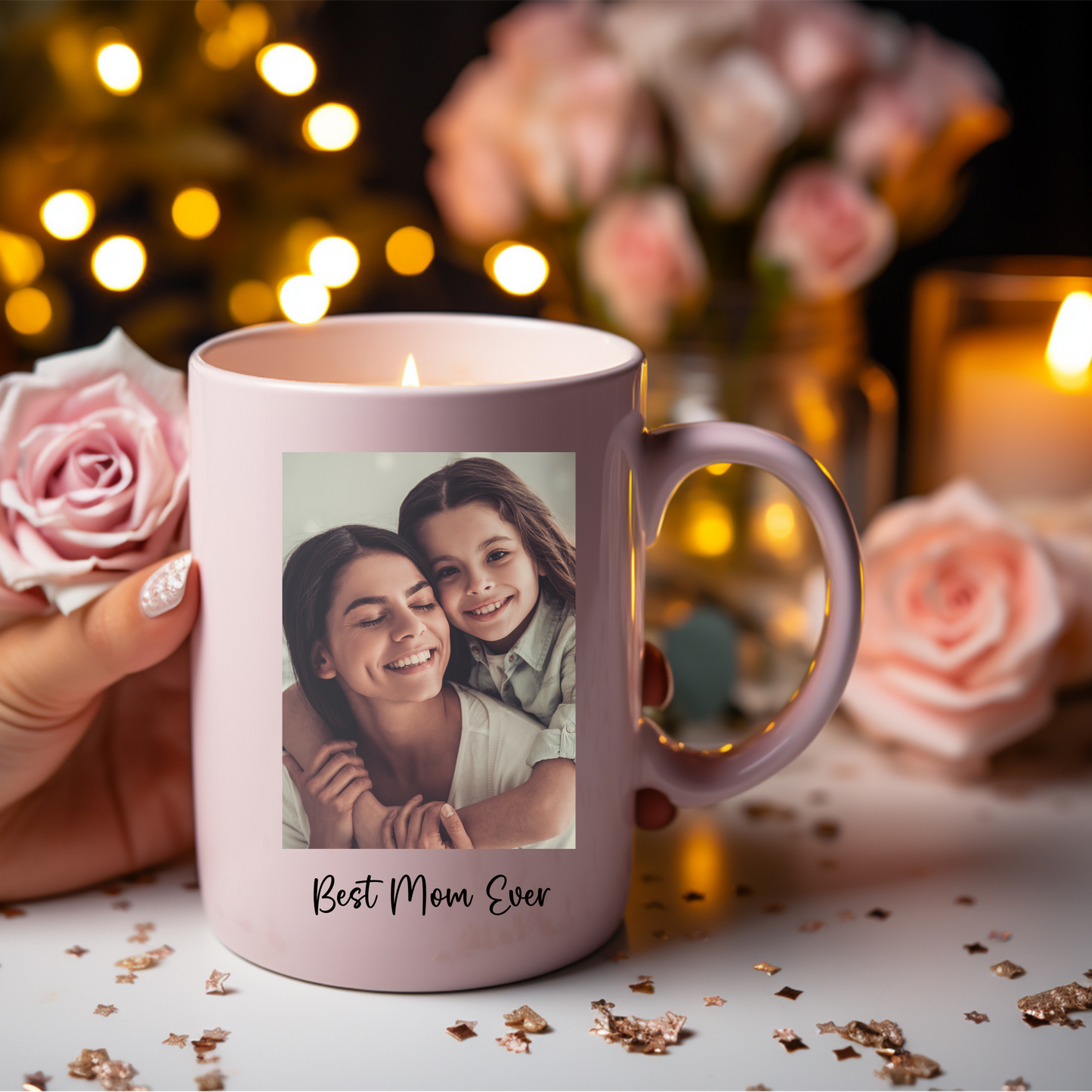 Personalized Photo Coffee Mug Birthday Gift, Custom Mug Gift for Mom, Anniversary Gift for Her/Him, Valentine's day gifts, Mug with Picture