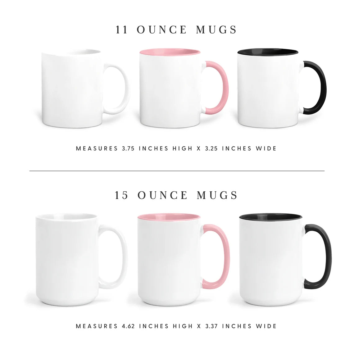 Personalized Long Distance Friendship Gift Mug - Never Too Far to Have Coffee Together - Available in 11oz and 15oz Sizes